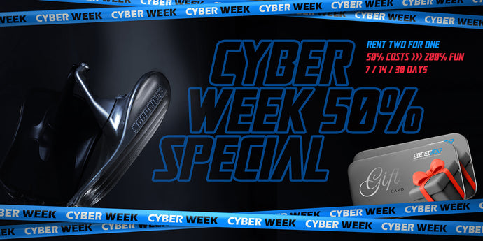 2x ScoopJet Rental 2>4>1 CYBER WEEK DEAL